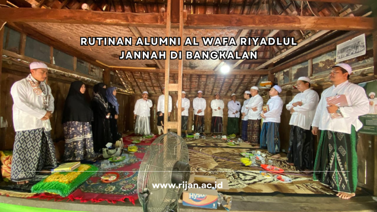Rutinan Alumni Al Wafa Riyadlul Jannah di Bangkalan Silaturahmi . Partisipasi Mahaputra/i STIES Riyadlul Jannah
